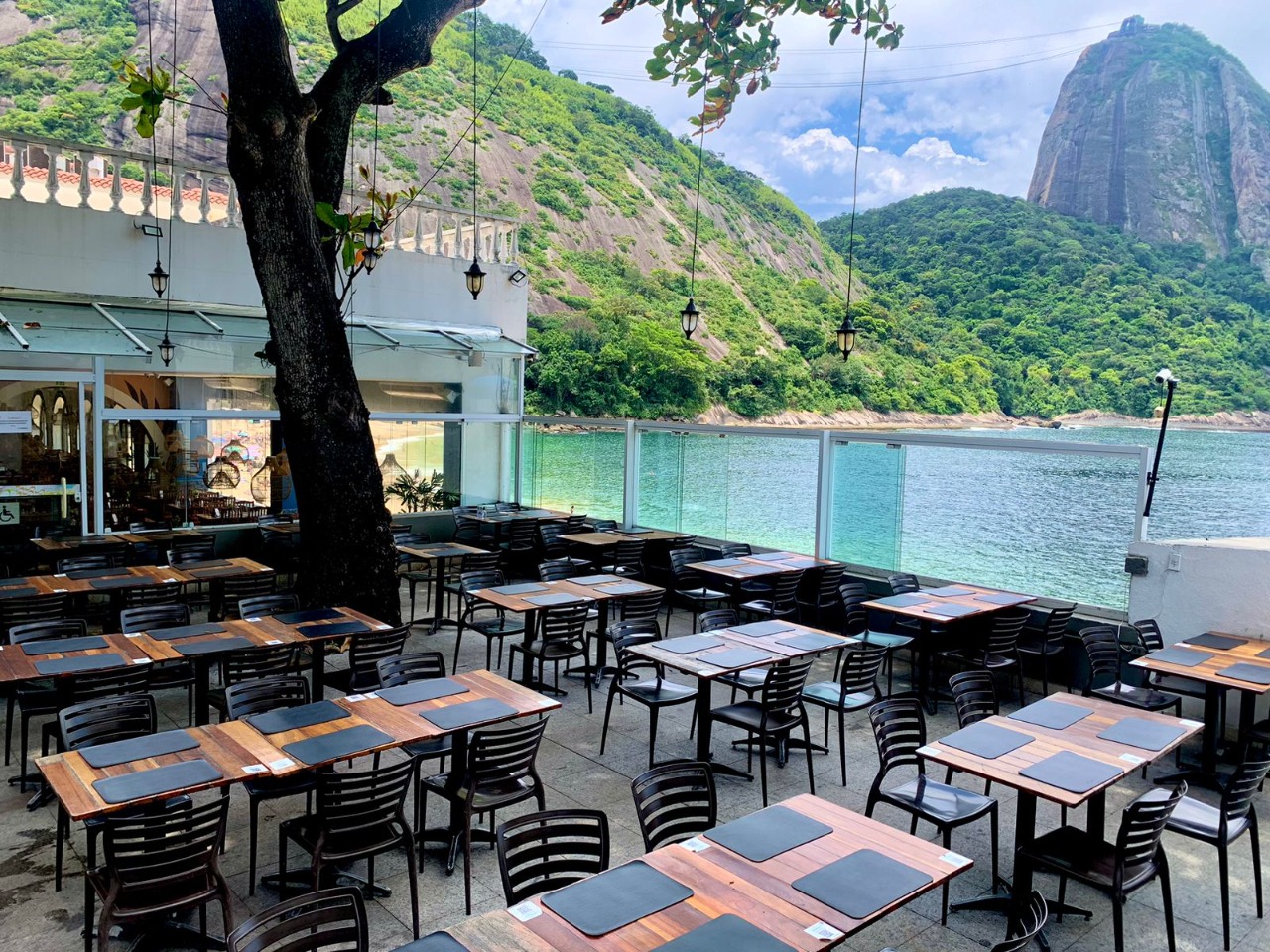 Restaurantes no bondinho do Rio de Janeiro